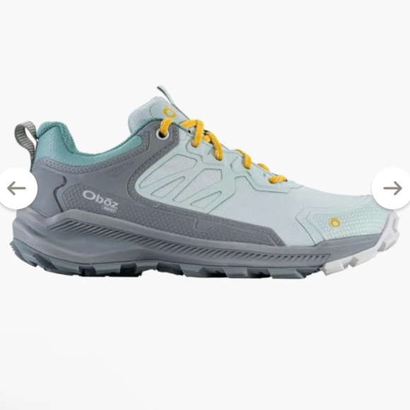 Oboz Footwear Shoes - Oboz Katabatic Low Waterproof Hiking Shoes women’s size 9.5 grip sneakers EUC